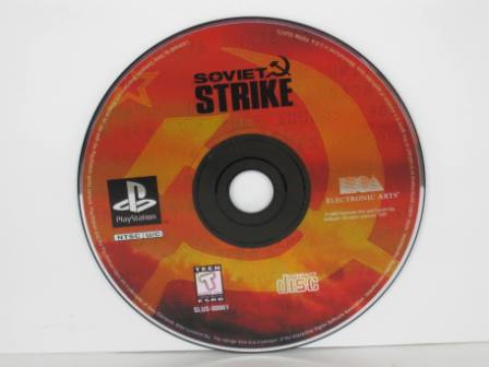 Soviet Strike (DISC ONLY) - PS1 Game